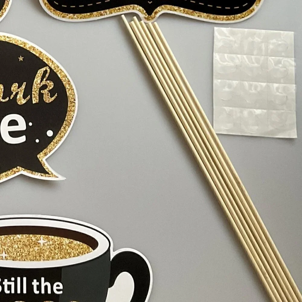NEW RETIREMENT PARTY DECORATIONS 6 PIECE